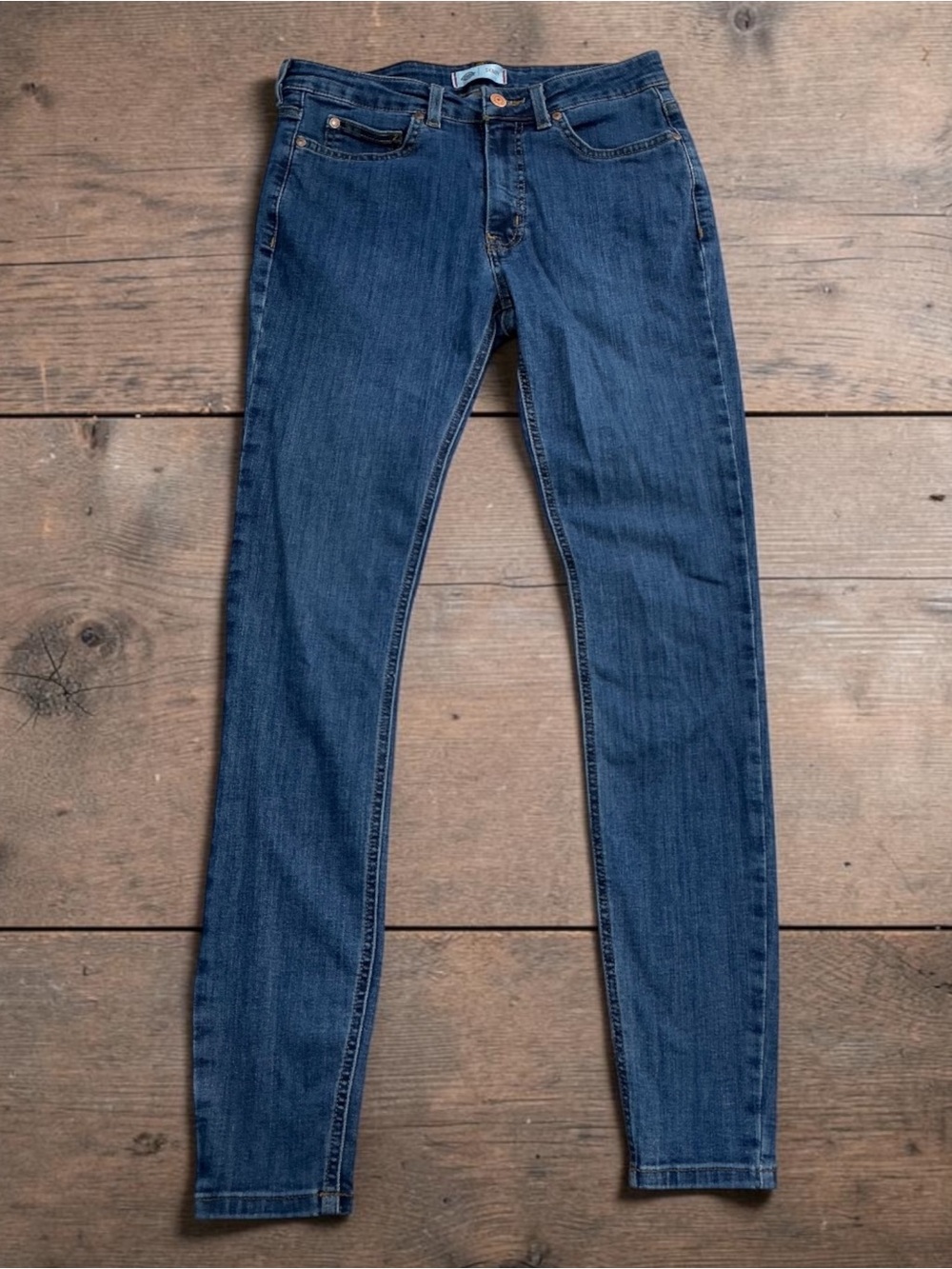 Dickies Women's Dark Blue Skinny Jeans